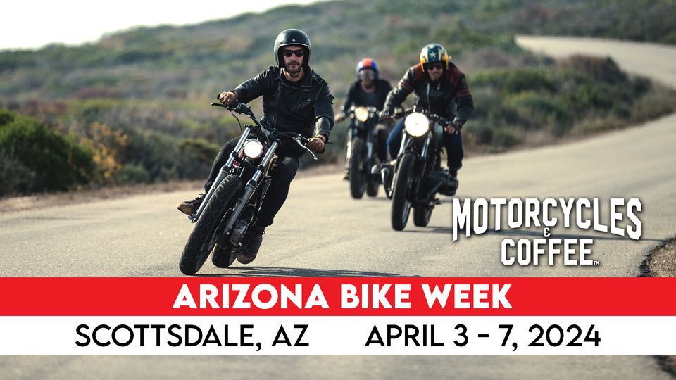 Motorcycles & Coffee at Arizona Bike Week, Westworld of Scottsdale