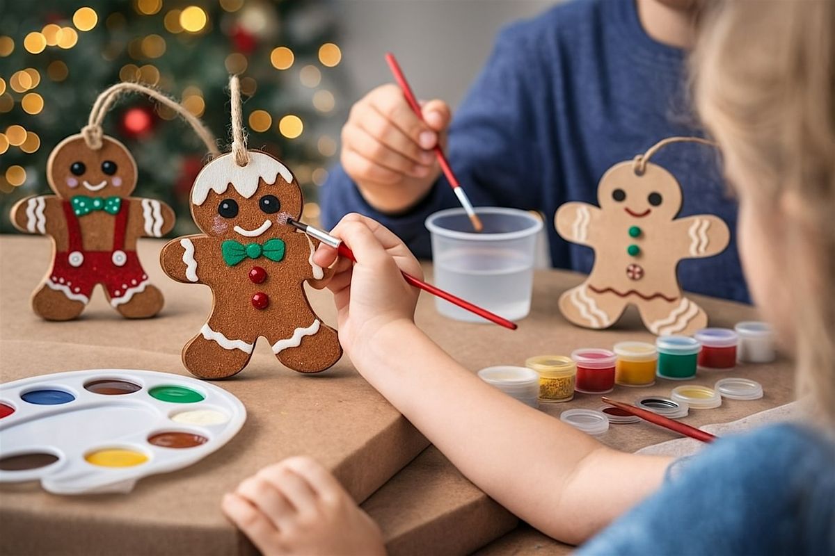 Kids Holiday Gingerbread Ornament Painting (Age 7+), 14 December | Event in Crystal River | AllEvents
