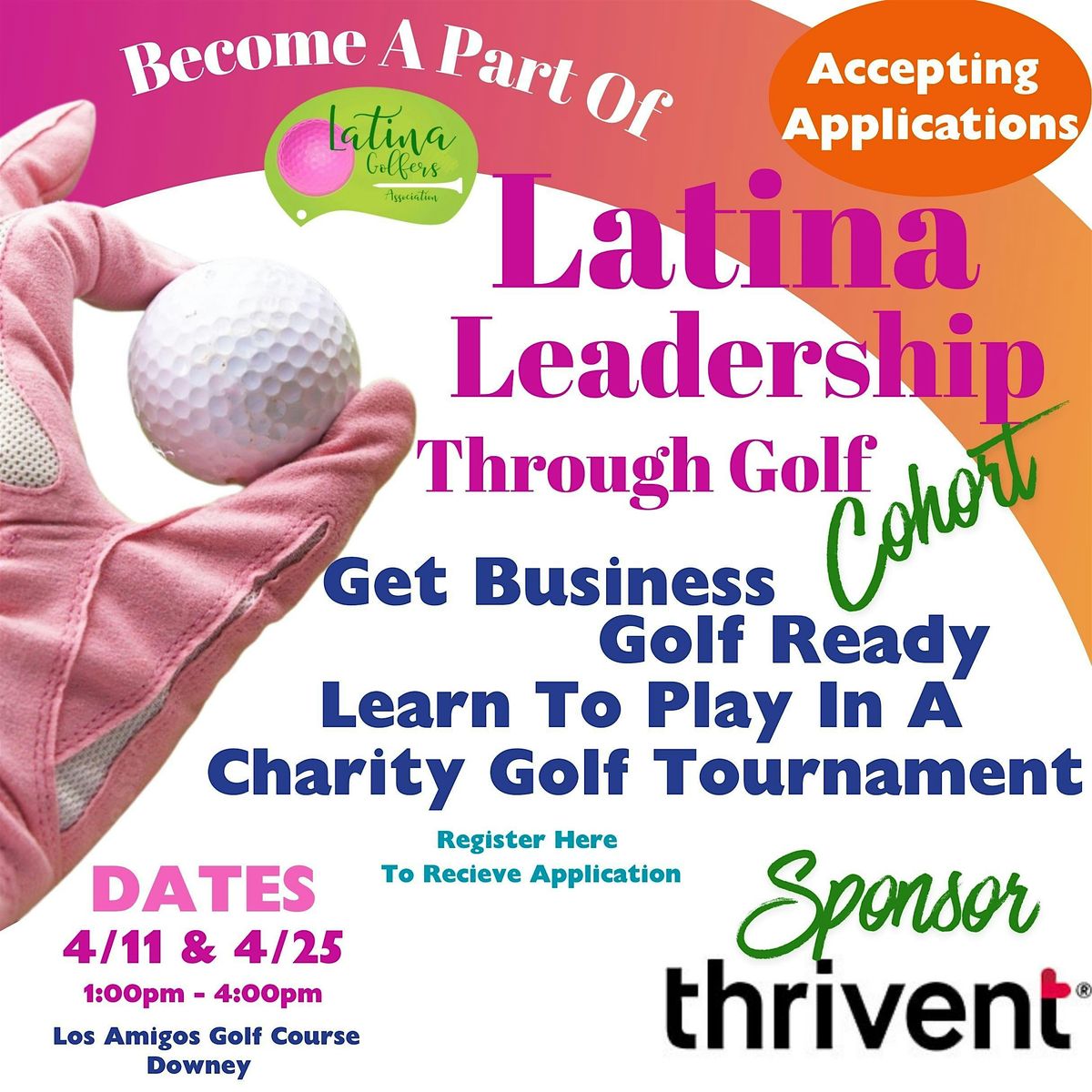 Latina Golfers Leadership Through Golf Cohort Application, 11 April | Event in Downey | AllEvents