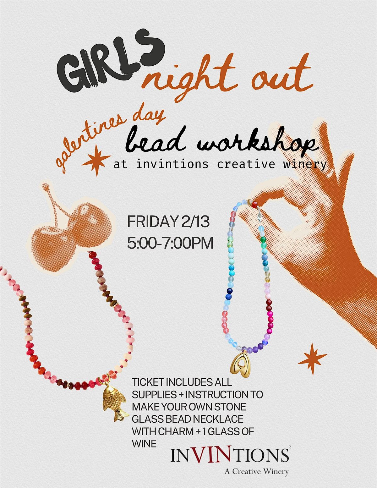 Galentine's Day Bead Workshop, 13 February | Event in Greenwood Village | AllEvents