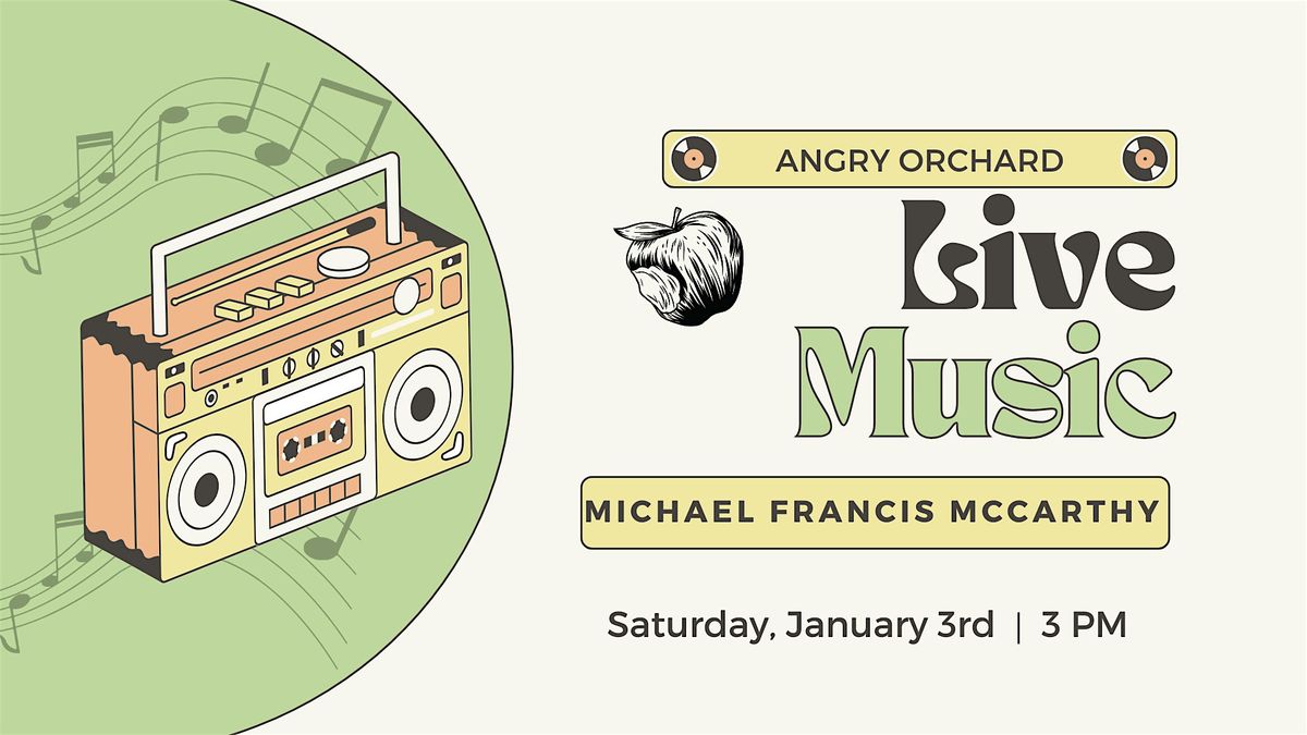 Live Music with Michael Francis McCarthy, 3 January | Event in Walden | AllEvents