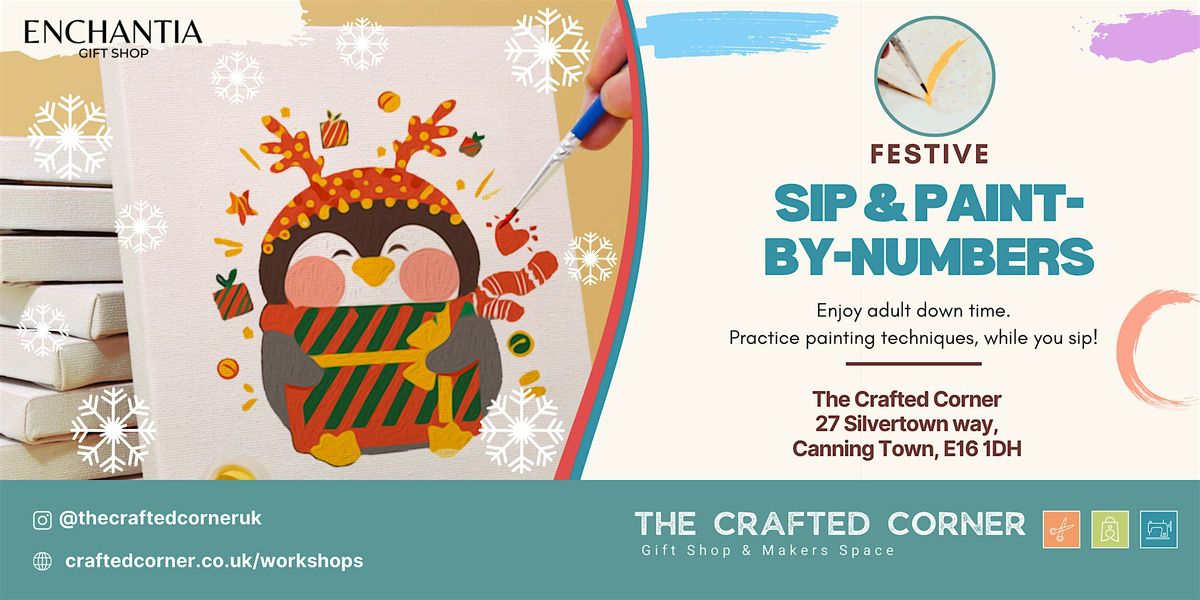 Sip & Paint by Number – Festive Edition, 4 December | Event in London | AllEvents