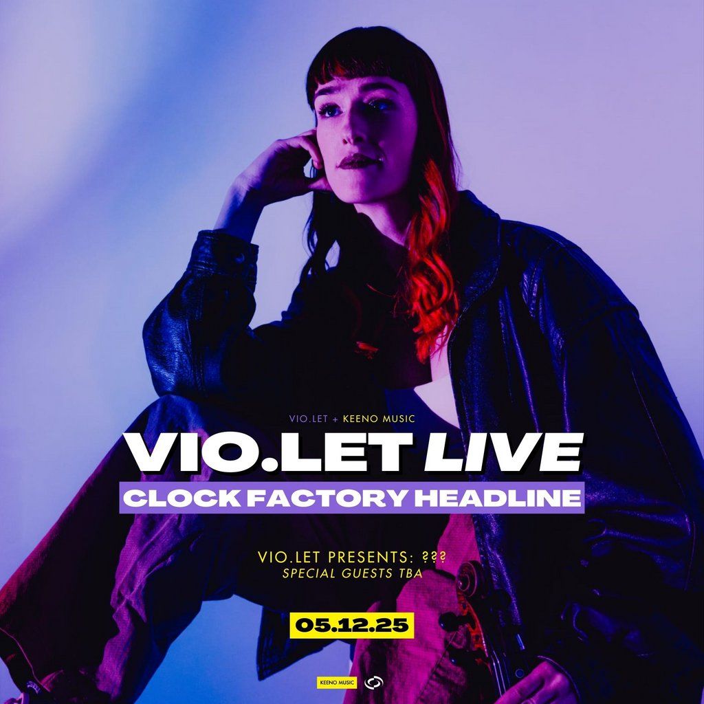 Vio.let x Keeno Music presents: ??? | Clock Factory, 5 December | Event in Bristol | AllEvents