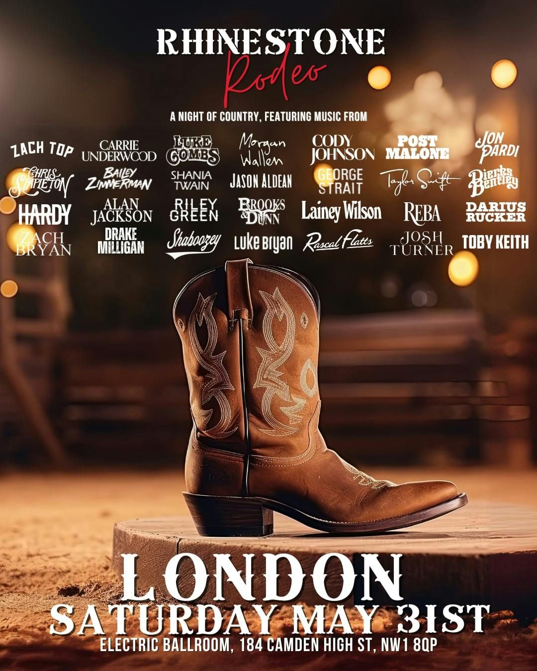 Rhinestone Rodeo - London, 31 May | Event in London | AllEvents