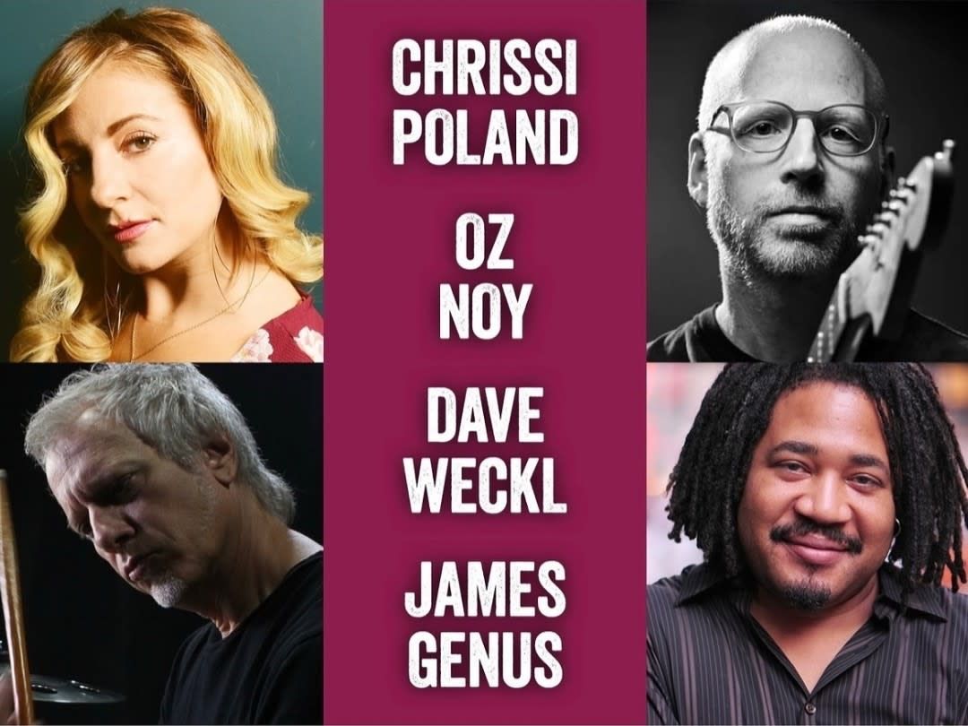 Oz Noy  Chrissi Poland  Dave Weckl & James Genus, 6 December | Event in Oakland | AllEvents