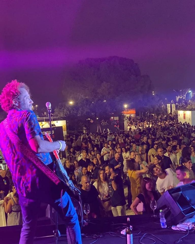 The Daniel Green Show LIVE ROCK at the Jerusalem Wine Festival