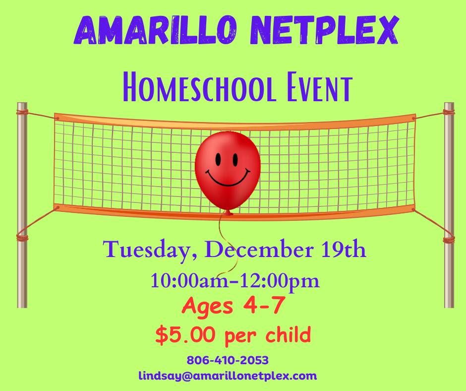 Netplex Amarillo Balloon Volleyball - Ages 4-7, Amarillo Netplex, 19 December 2023 ...