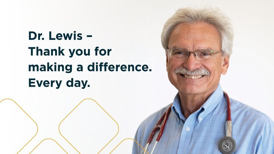 Charles Lewis, D.O. Retirement Open House, Monument Health Sturgis