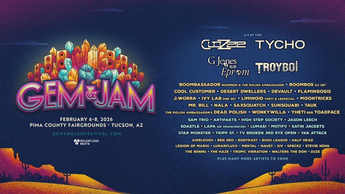 Gem & Jam Festival - Friday, 6 February | Event in Tucson | AllEvents