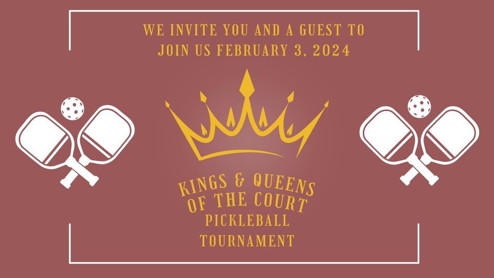 Kings & Queens of the Court Pickleball Tournament, Falconwing Park, The