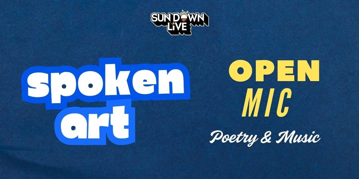 Spoken Art - Sundown Live, 11 May | Event in Indore | AllEvents