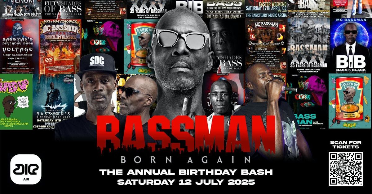 Bassman - Born Again, 12 July | Event in Birmingham | AllEvents