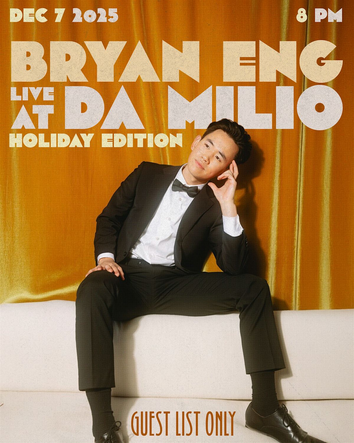 Jazz Night  At Da Milio with Bryan Eng, 7 December | Event in New York | AllEvents