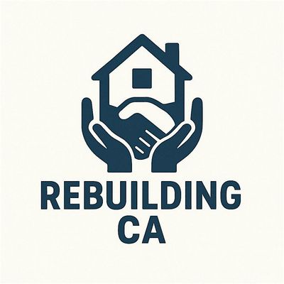 Rebuilding California logo