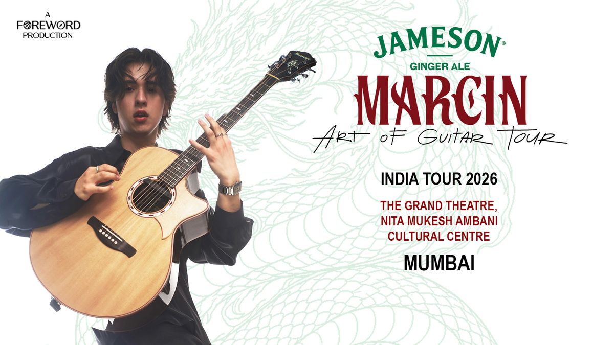 Jameson Ginger Ale Marcin Art of Guitar Tour