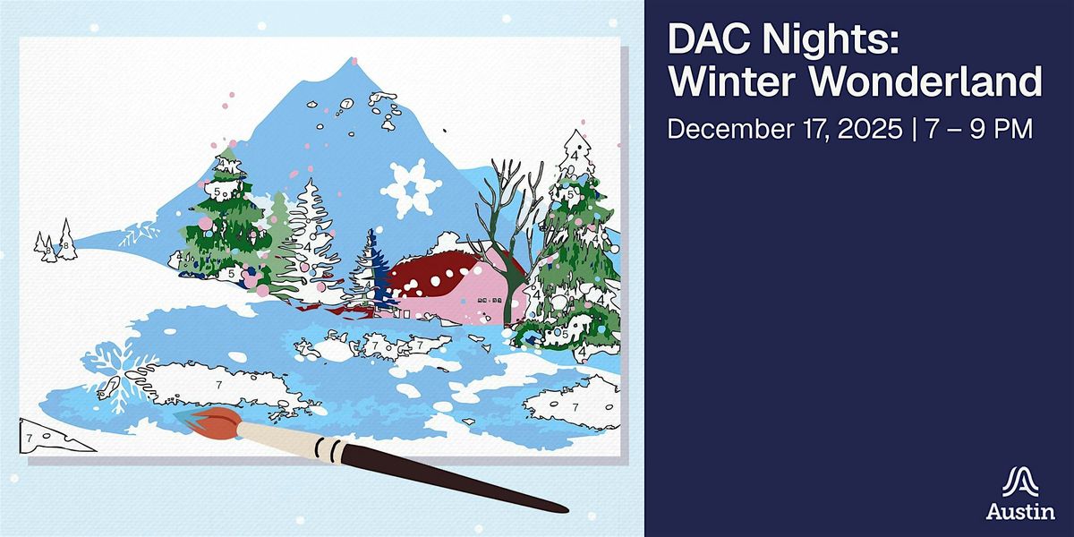 DAC Nights: Winter Wonderland, 17 December | Event in Austin | AllEvents