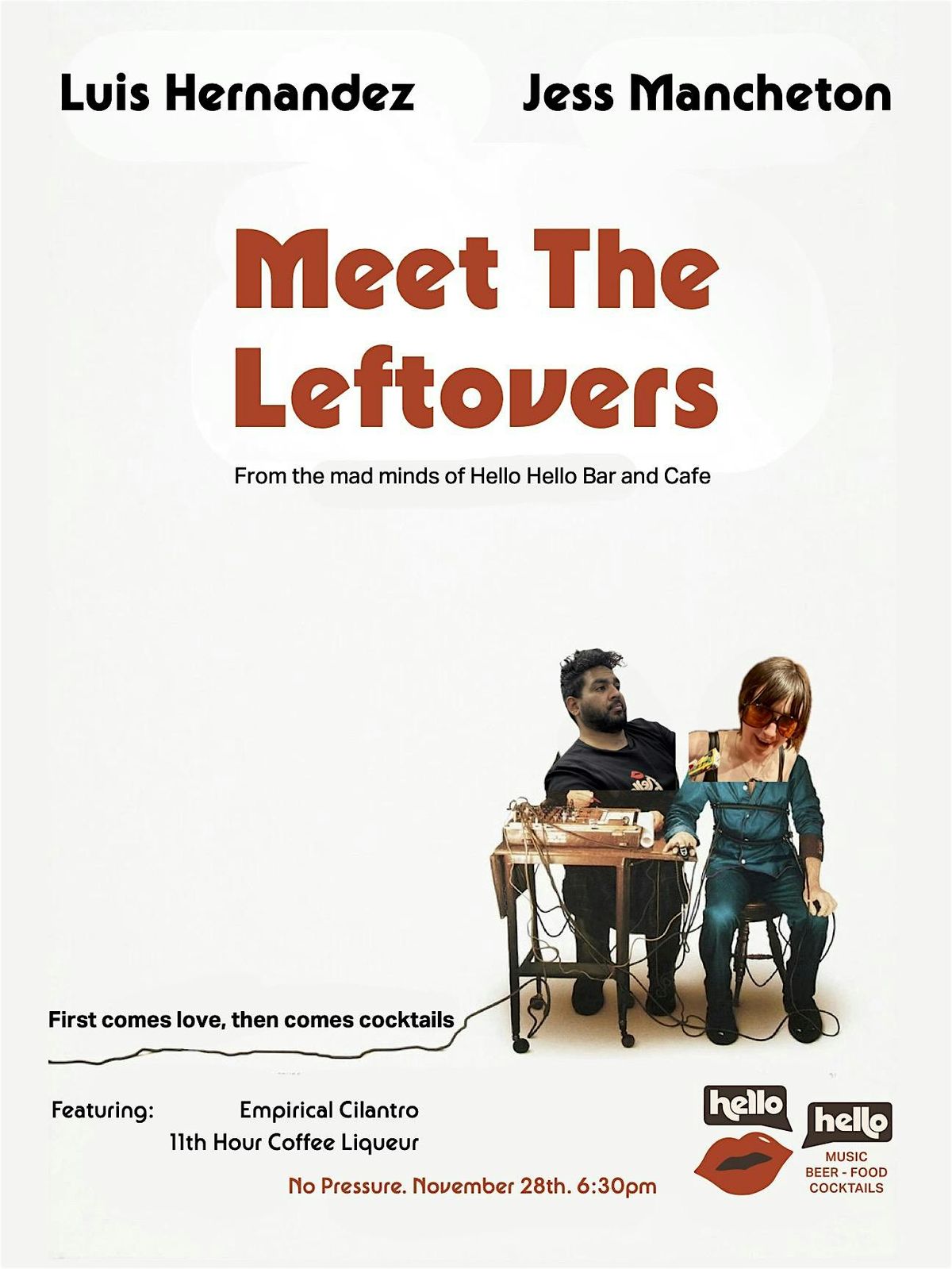 Hello Hello Bar and Cafe Presents: Meet the Leftovers, 28 November | Event in New York | AllEvents