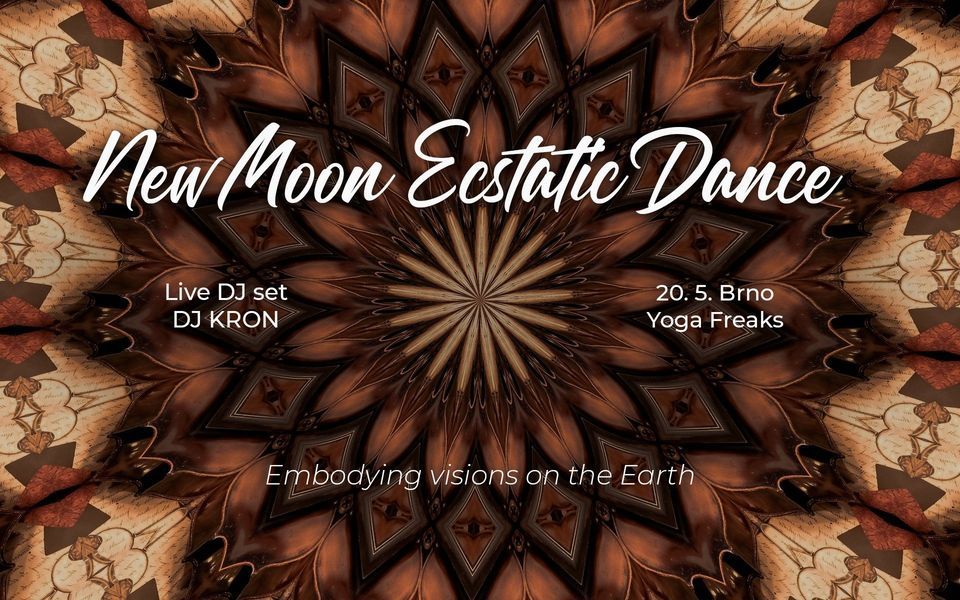 New Moon Ecstatic Dance | 20/5 Yoga Freaks Brno, Studio Yoga Freaks ...