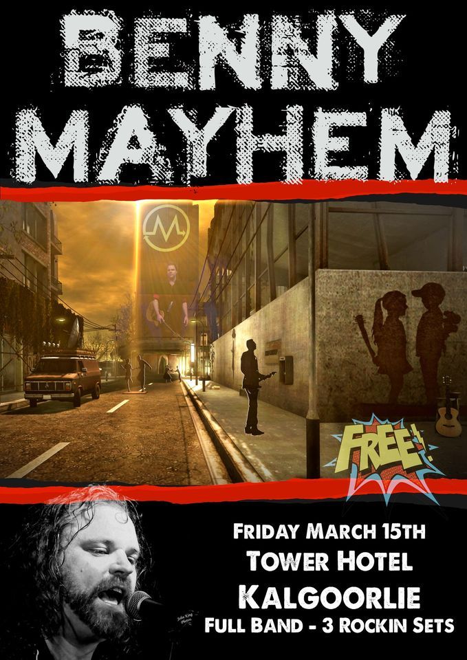 Benny Mayhem Band Save The Koalas Tour Tower Hotel, Kalgoorlie, Tower Hotel, Kalgoorlie, 15