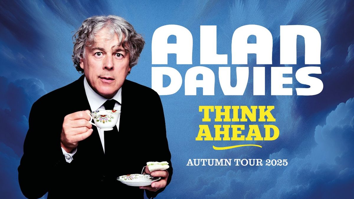 Alan Davies at G Live Guildford, 8 November | Event in Guildford | AllEvents