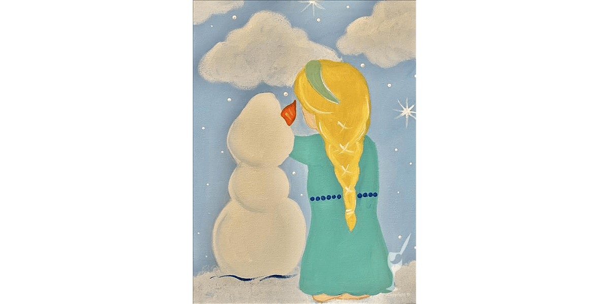 Elsa and Olaf - Paint and Sip in Houston | Classpop!TM