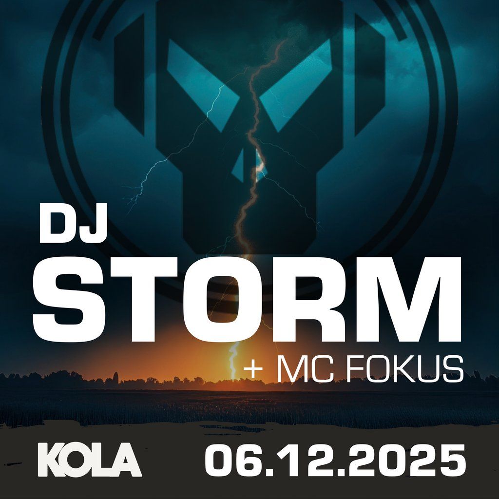 DJ Storm - Extended Set with MC Fkous, 6 December | Event in Gosport | AllEvents