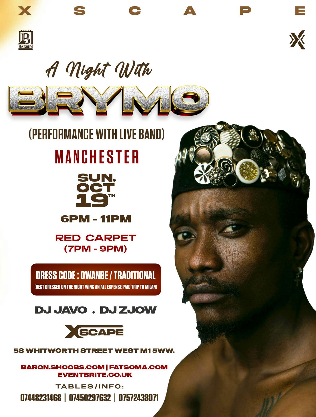 A NIGHT WITH BRYMO – Live in Manchester, 19 October | Event in Manchester | AllEvents