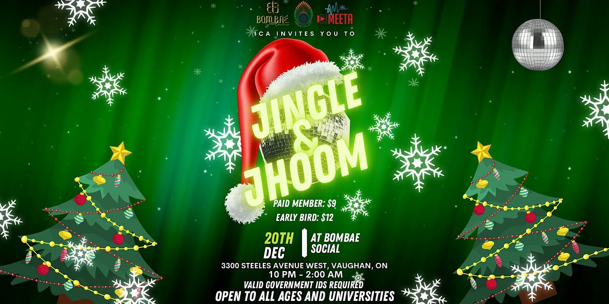 Jingle & Jhoom, 20 December | Event in Vaughan | AllEvents