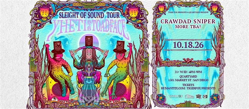 TIGER FOX Presents: Sleight of Sound Tour