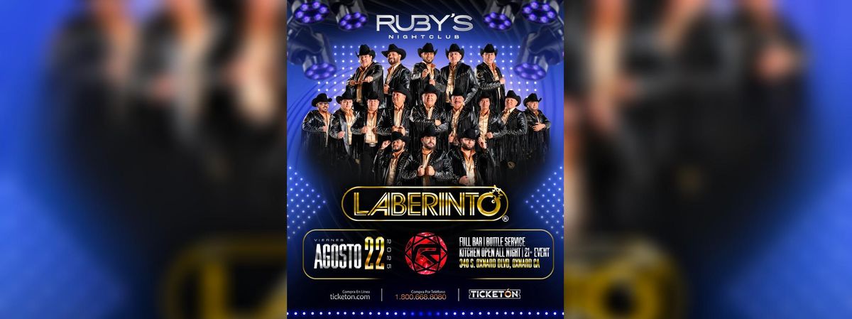 GRUPO LABERINTO EN OXNARD, 22 August | Event in Oxnard | AllEvents