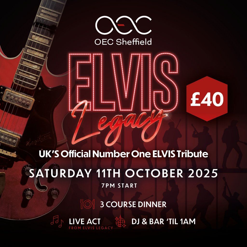 Elvis Legacy Tribute Show, 11 October | Event in Sheffield | AllEvents