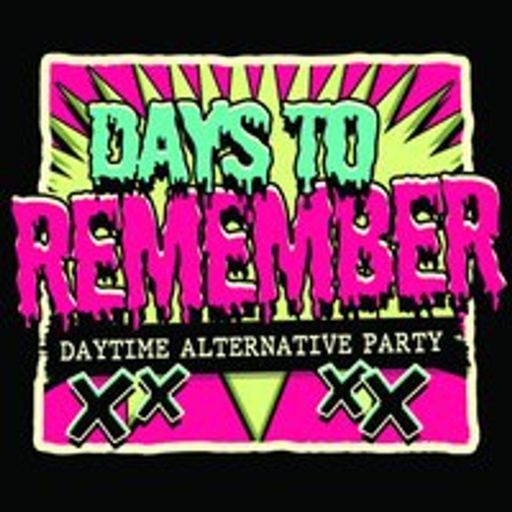 Days To Remember Daytime Alternative Party, 23 August | Event in Middlesbrough | AllEvents