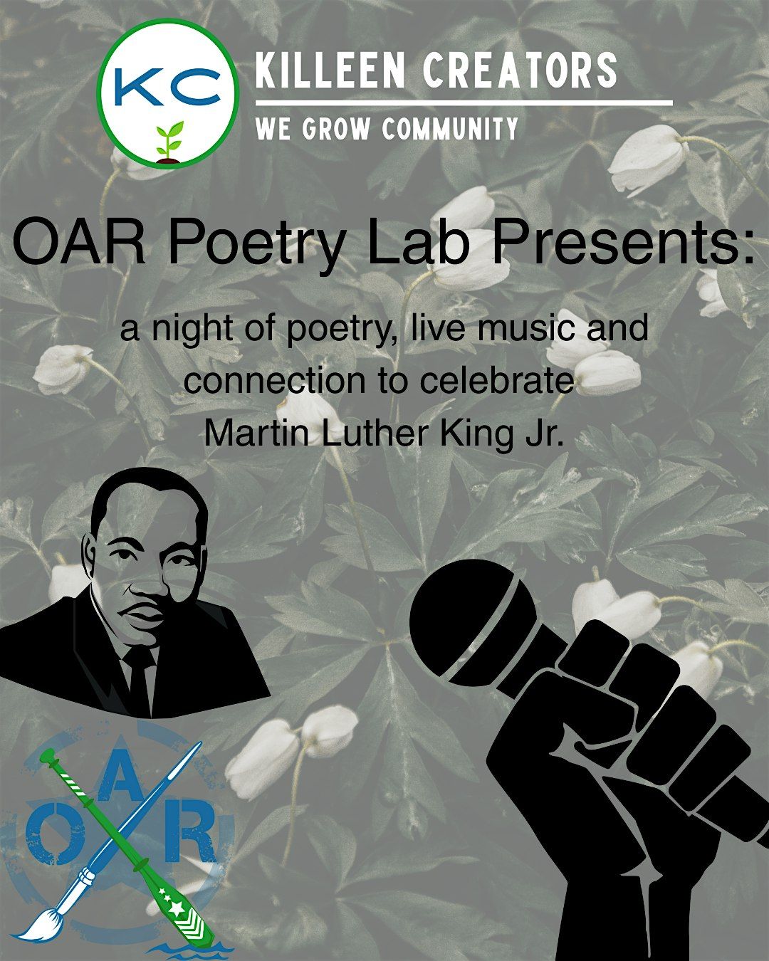 OAR Poetry Lab - MLK Celebration