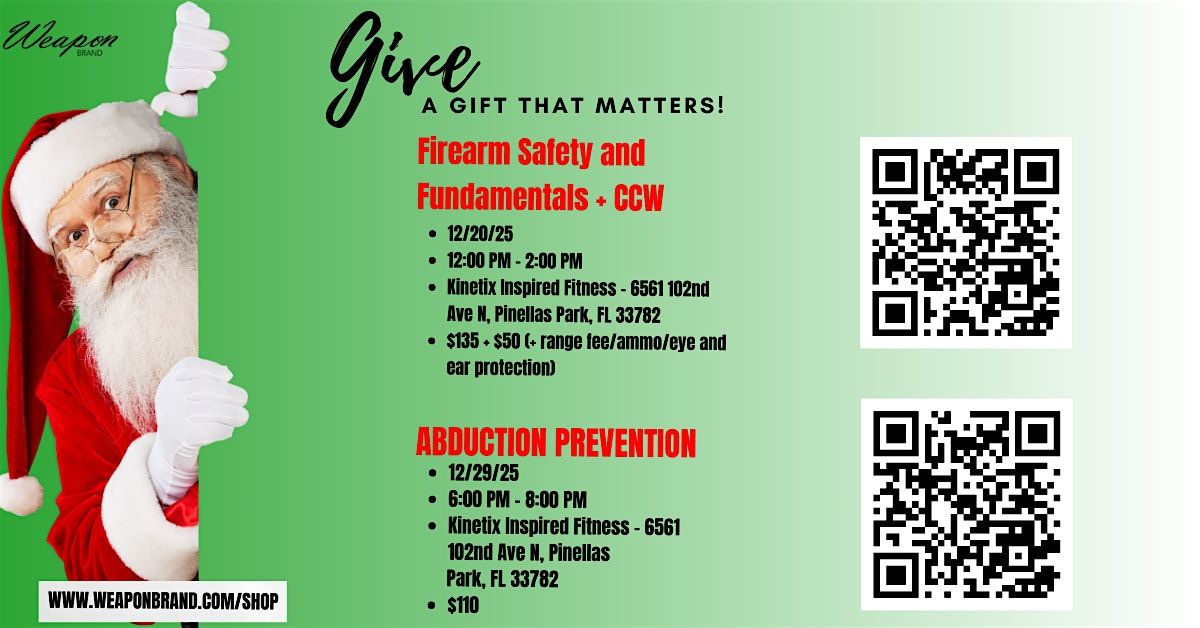 Abduction Prevention and Escape Tactics, 29 December | Event in Pinellas Park | AllEvents