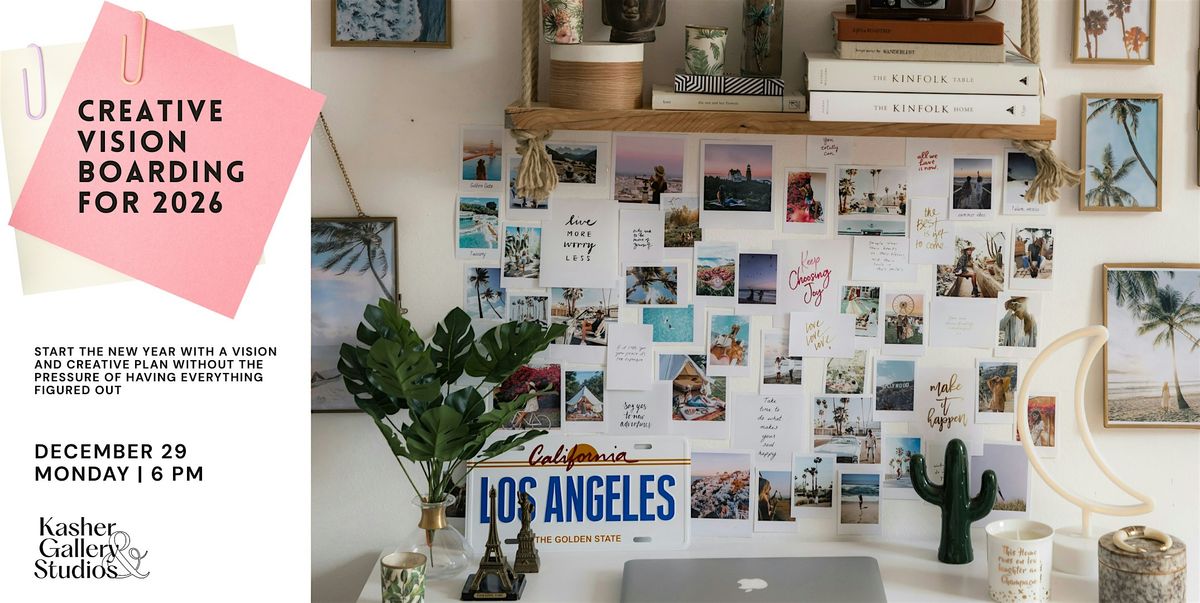 Creative Vision Boarding for 2026✨, 29 December | Event in Northport | AllEvents