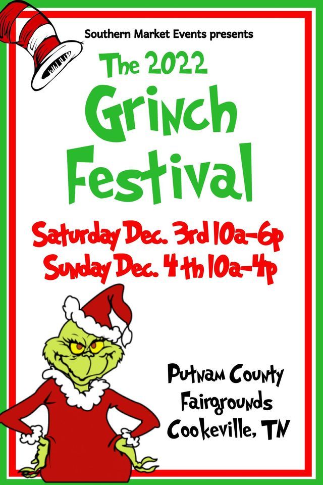 The 2025 Grinch Festival, Putnam County Fairgrounds, Cookeville