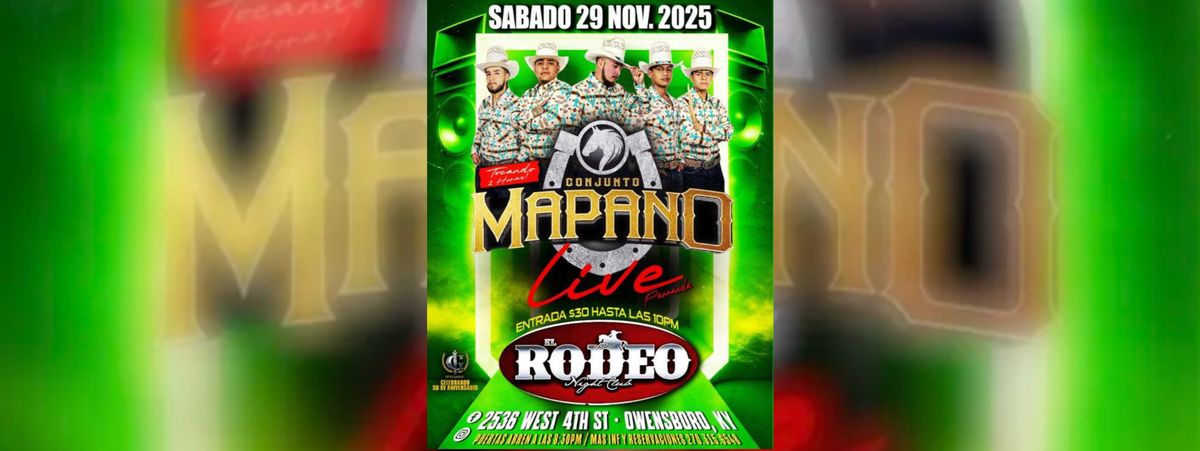 CONJUNTO MAPANO EN OWENSBORO, 29 November | Event in Owensboro | AllEvents