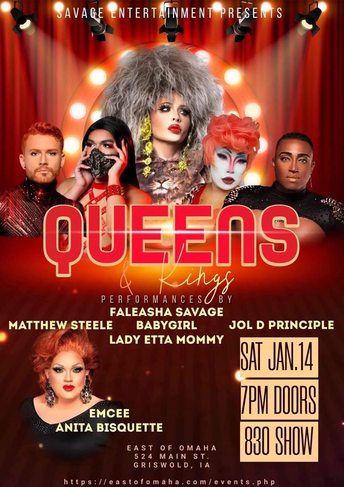 Queens & Kings Drag Show at East Of Omaha, East Of Omaha, Griswold, 14