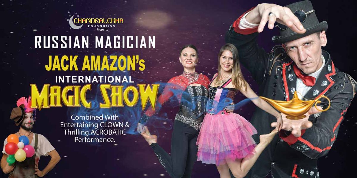 Russian Magician Jack Amazon Magic Show, 29 June | Event in Mumbai | AllEvents