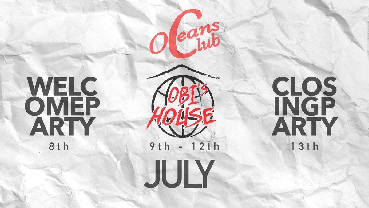 Smooch X Oceans presents OBI’S HOUSE, 9 July | Event in Lagoa | AllEvents