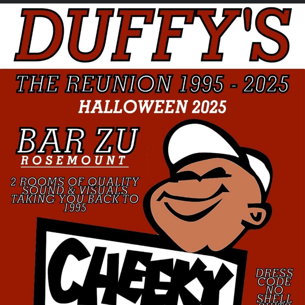 DUFFYs REUNION 1995   2025  Bar Zu, 31 October | Event in Londonderry | AllEvents