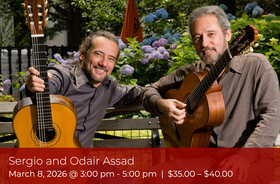 The Assad Brothers at Vilar Performing Arts Center, 24 February | Event in Avon | AllEvents