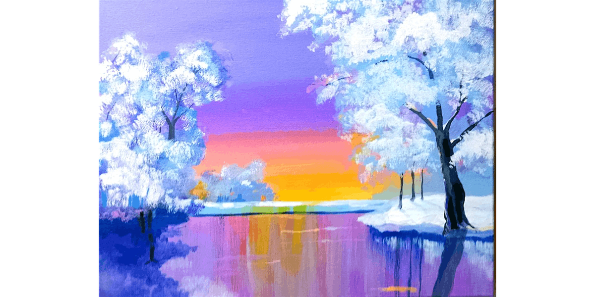 Lavender Lake - Paint and Sip in Chicago | Classpop!™, 29 November | Event in Woodridge | AllEvents