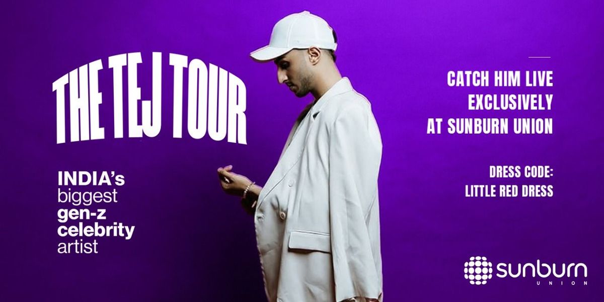 Tej Music Vodka live at Sunburn Union, 22 August | Event in Bangalore | AllEvents