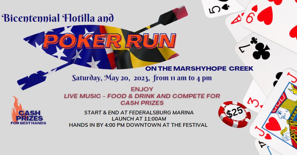 Federalsburg Flotilla and Poker Run, Marina Park Federalsburg, Md, 20