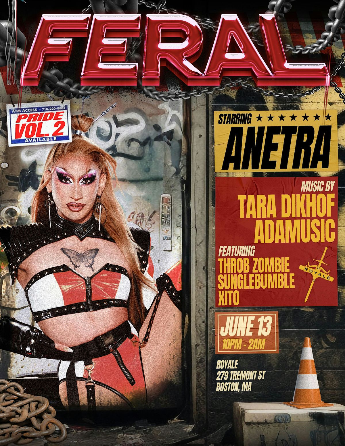 FERAL PRIDE VOL. 2 WITH ANETRA & ADAMUSIC — Royale