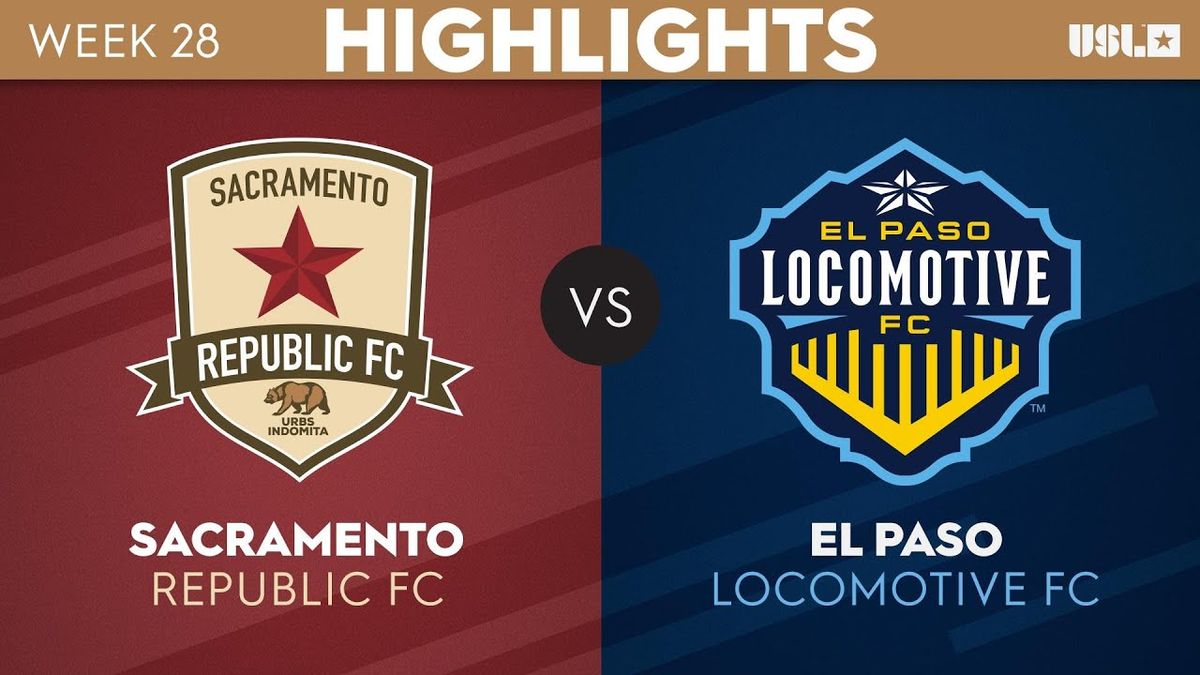 El Paso Locomotive FC at Sacramento Republic FC at Heart Health Park, 12 July | Event in Sacramento | AllEvents