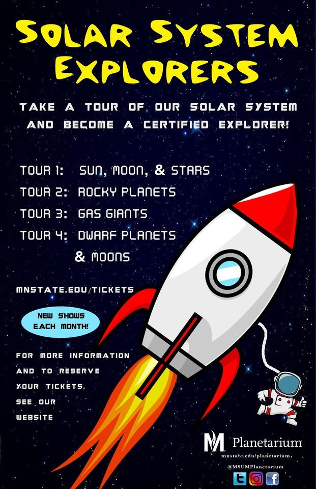 Solar Systems Explorers Tour 1, MSUM Moorhead, January 20