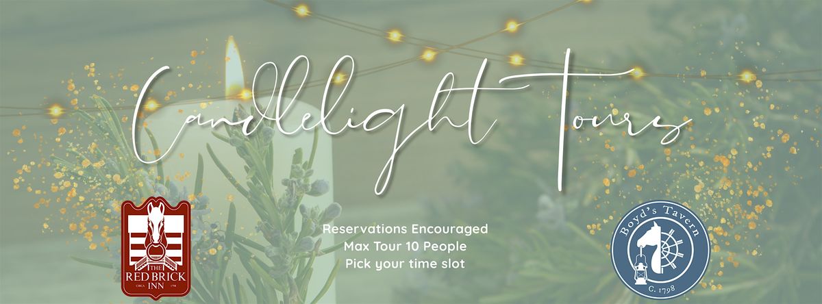 Red Brick Inn Candlelight Tours - $10 per person (Pay at time of tour), 15 December | Event in Cadiz | AllEvents