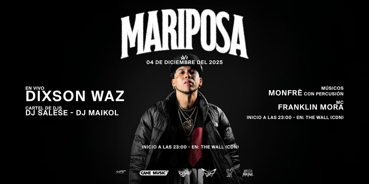 MARIPOSA - DIXSON WAZ, 4 December | Event in Napoli | AllEvents